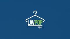 Logo Lavpop - lavanderia de autosserviço automatizada