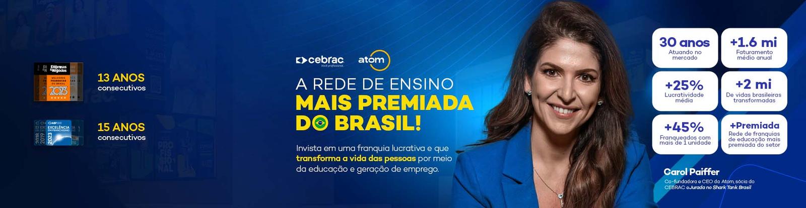 Banner da Cebrac - Centro Brasileiro de Cursos