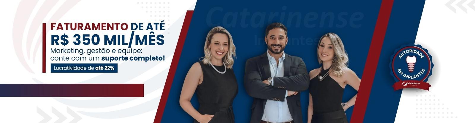 Banner da Catarinense Implantes