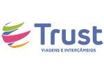 Logo Trust Viagens e Intercâmbios