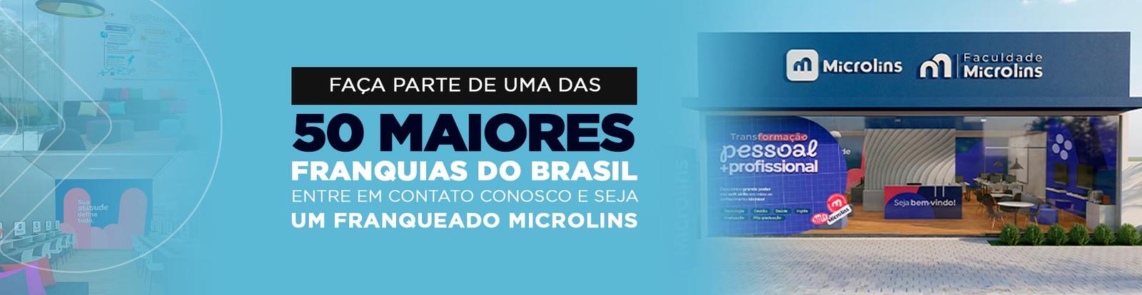 Banner da Microlins